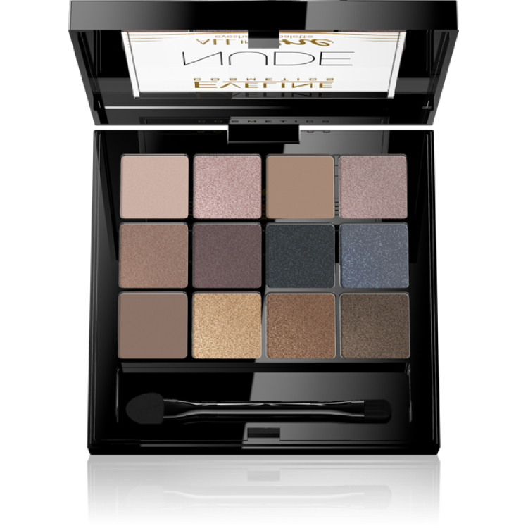 Eveline Eyeshadow Palette All In One Nude 12g