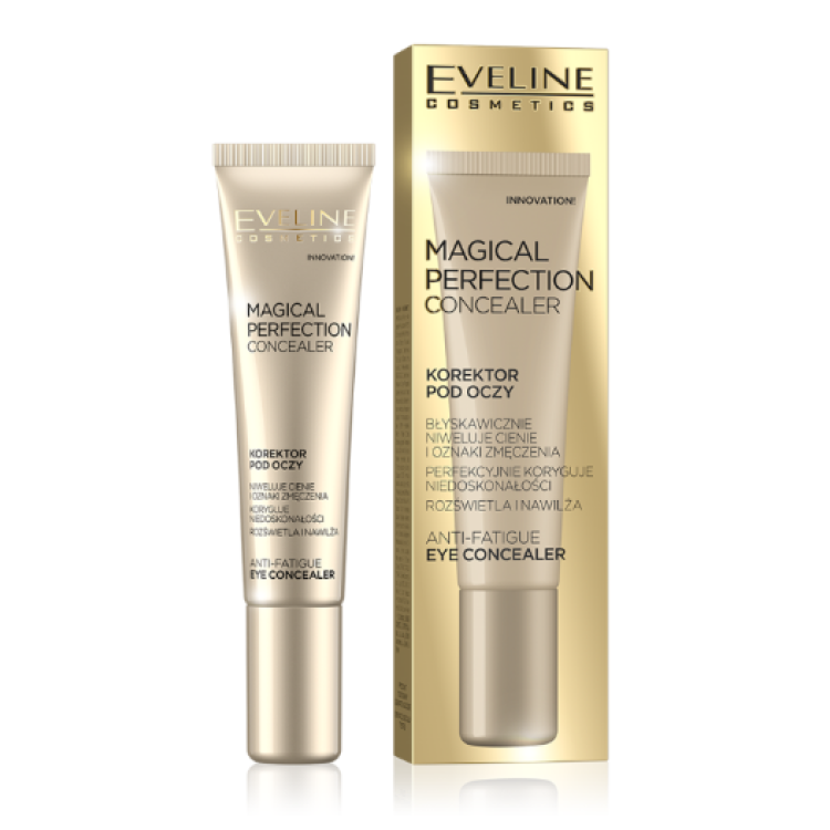 Eveline Magical Perfection Eye Corrector Conceals Illuminates No 02 Medium 15ml