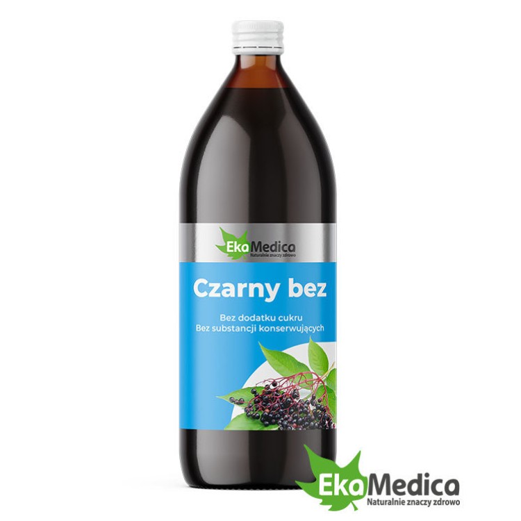 EkaMedica 100% Natural Elderberry Juice 500ml