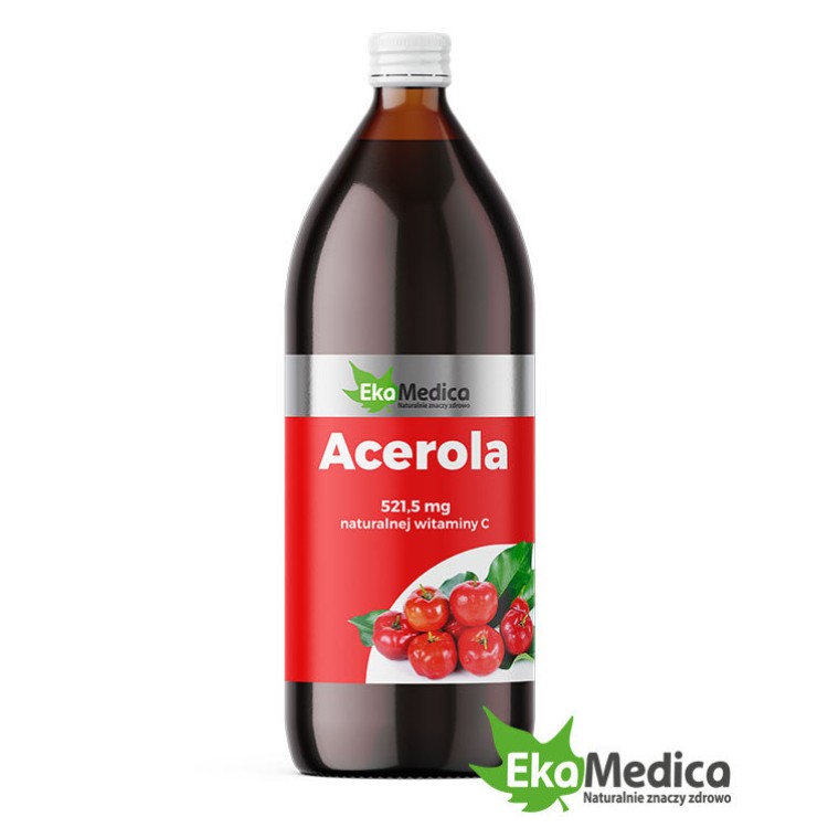 EkaMedica Natural Acerola Fruit Juice 500ml