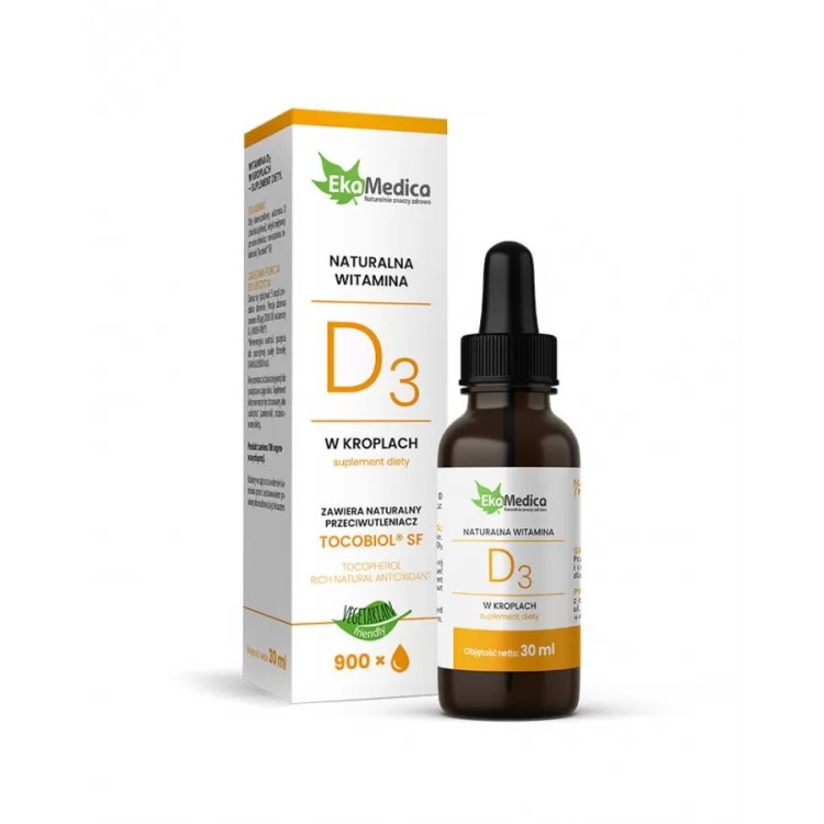 EkaMedica Vitamin D3 Drops 30ml