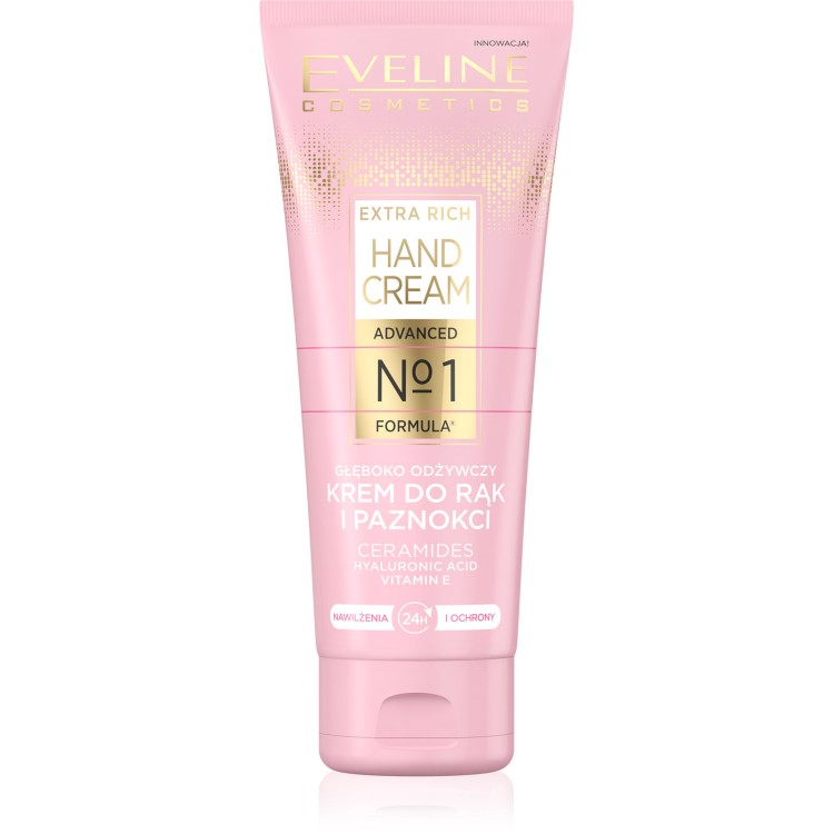 Eveline Extra Rich No1 Deep Nourishing Repair Hand Nail Cream 75ml