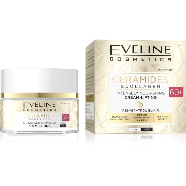 Eveline Ceramides & Collagen Intensively Nourishing Lifting Cream 60+ 50ml