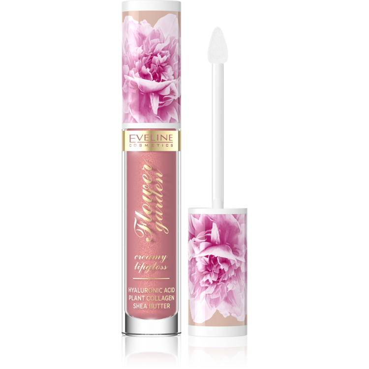 Eveline Flower Garden Creamy Lip Gloss No.02 Sweet Daisy Vegan 4.5ml