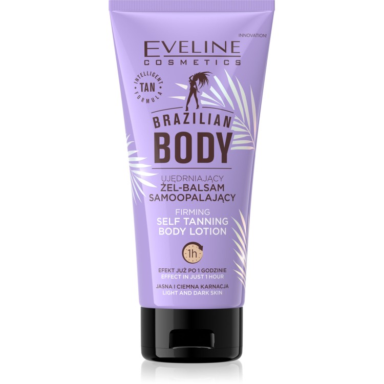 Eveline Brazilian Body Lotion Firming Gel-Balm Self-Tanning 150ml