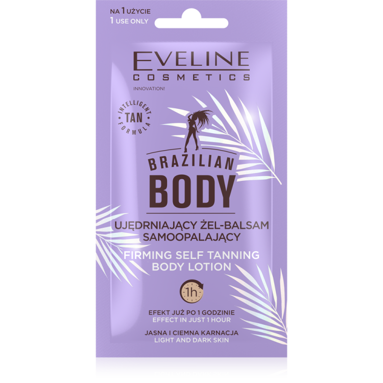 Eveline Brazilian Body Firming Gel-Balm Self-Tanning 12ml