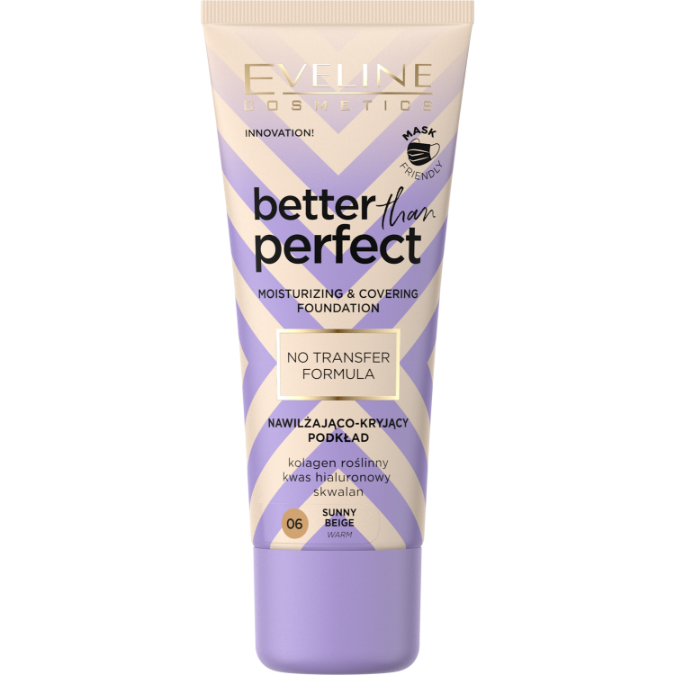 Eveline Better Than Perfect Moisturizing and Covering Foundation No. 06 Sunny Beige 30ml