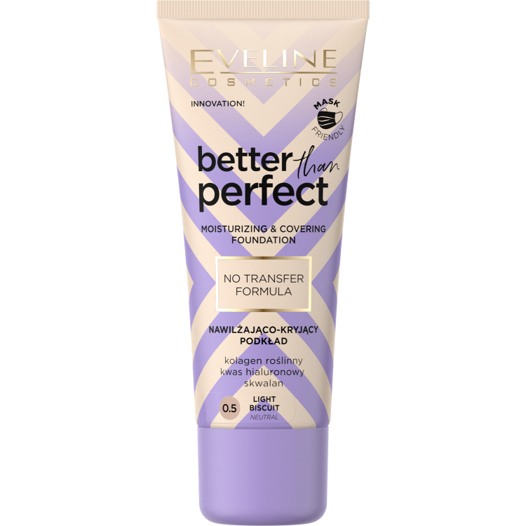 Eveline Better Than Perfect Foundation No. 0.5 Light Biscuit 30ml