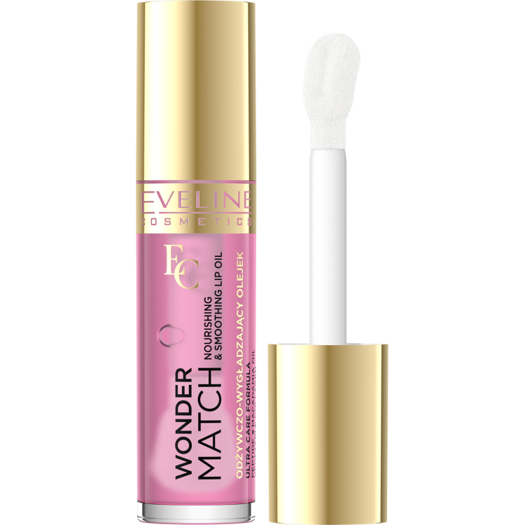 Eveline Wonder Match Lip Oil No. 02 Delicate Rose 5ml