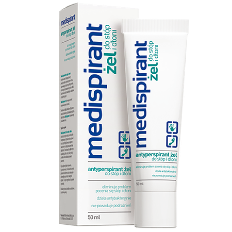 Medispirant Antiperspirant Foot And Hand Gel 50 ml