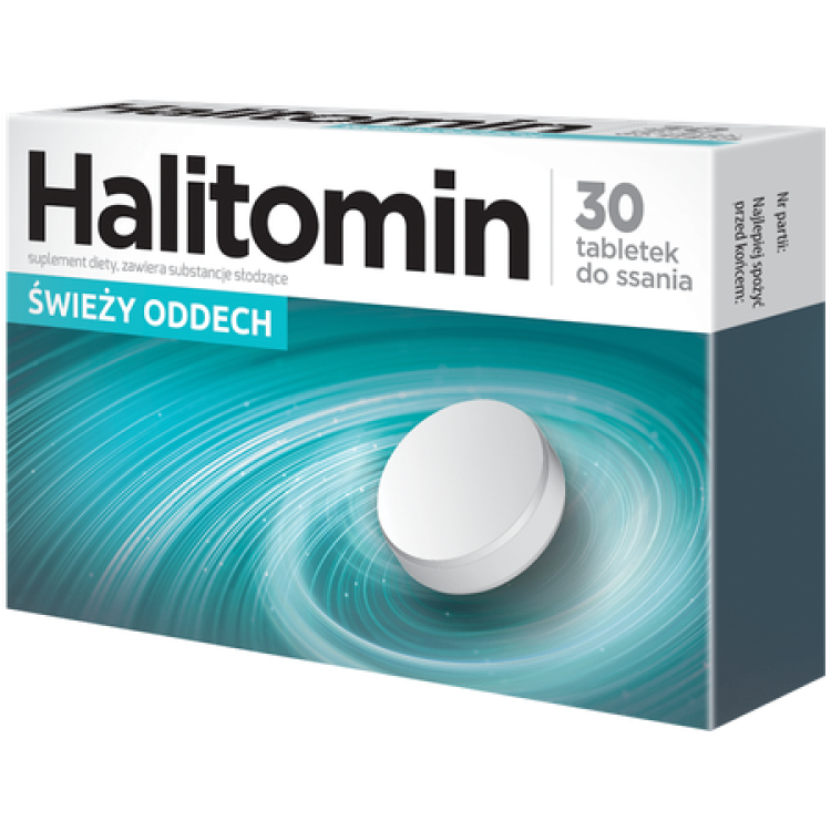 Aflofarm Halitomin Fresh Breath 30 Tablets