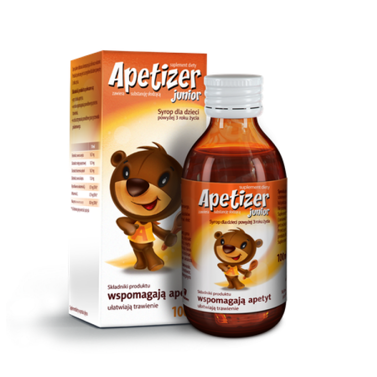 Aflofarm Apetizer Junior Syrup Supporting Appetite in Children Over 3 Years of Age 100ml