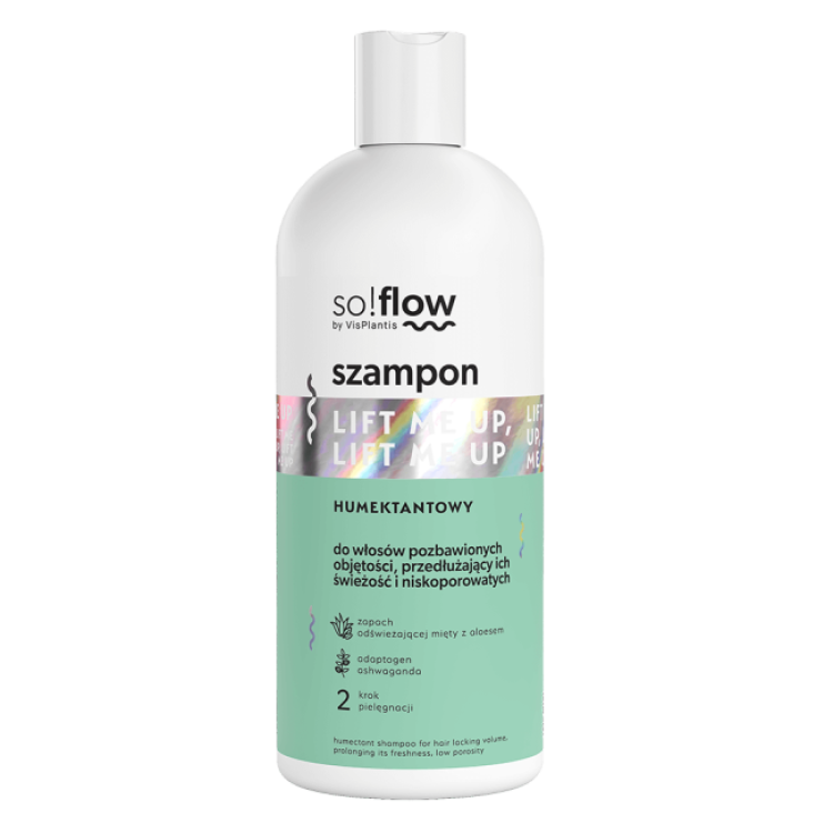 So!Flow by Vis Plantis Humectant Shampoo for Hair Without Volume 300ml