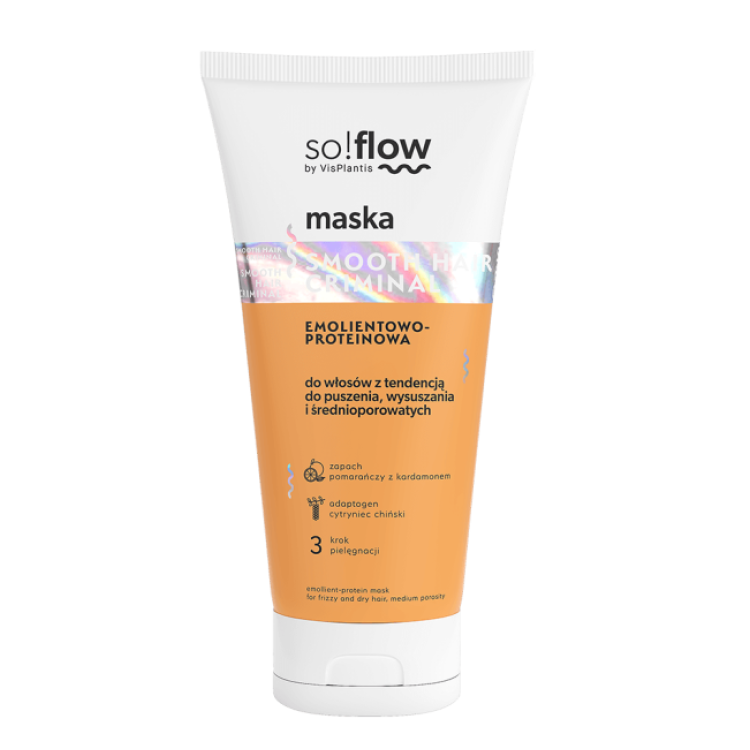 So!Flow by Vis Plantis Emollient-Protein Mask for Frizzy Hair 200ml