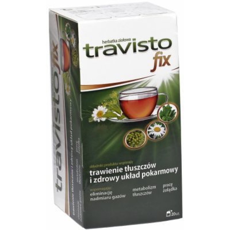 AFLOFARM TRAVISTO herbal tea 20 tea bags