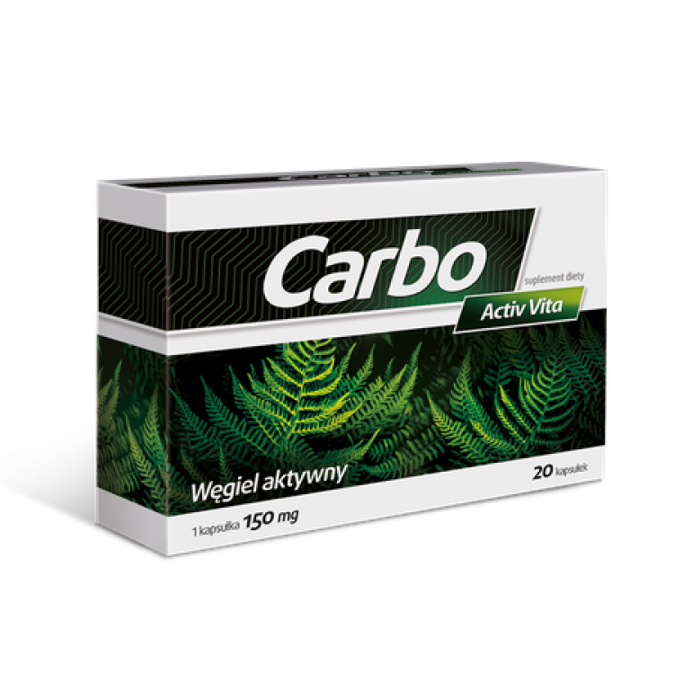 Aflofarm Carbo Activ Vita 20 caps