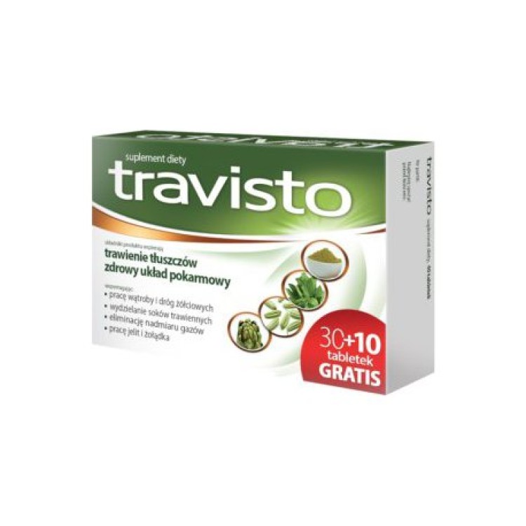 Aflofarm Travisto 40 tablets (30 + 10 Free)