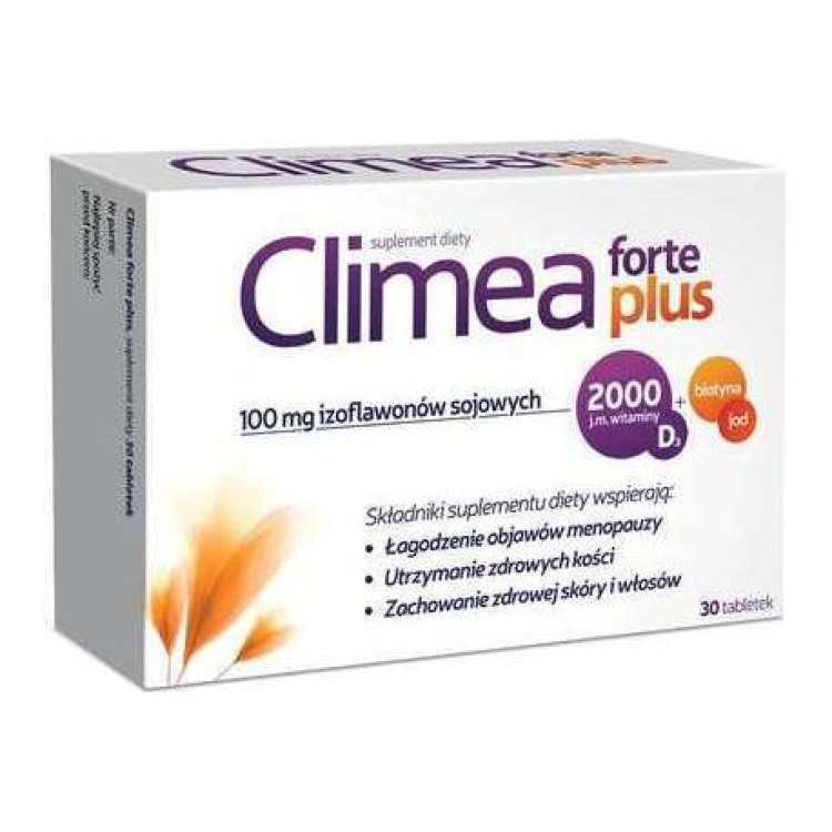 Aflofarm CLIMEA FORTE PLUS - FOR MENOPAUSE WOMEN 30 TABLETS