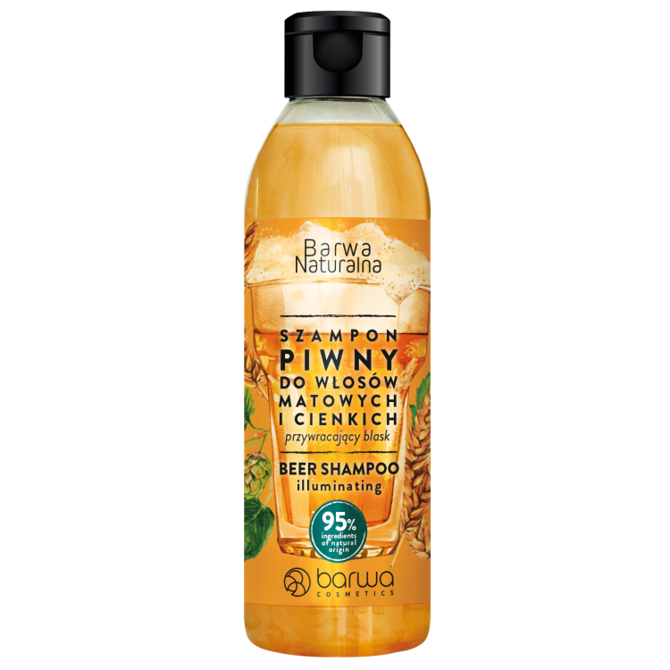 BARWA NATURAL BEER YEAST SHAMPOO RESTORING RADIANCE 300ml