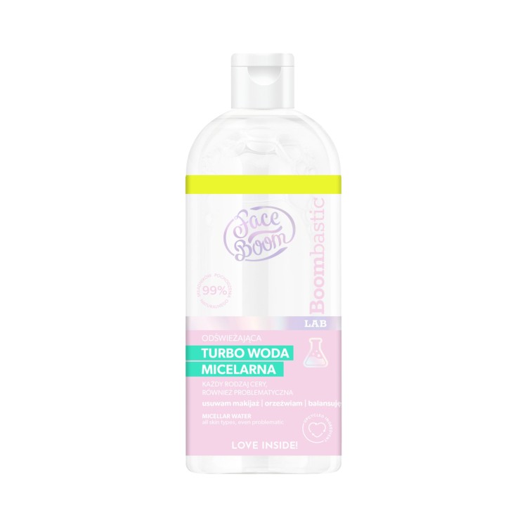 FACE BOOM BOOMBASTIC LAB Refreshing turbo micellar water 400 ml