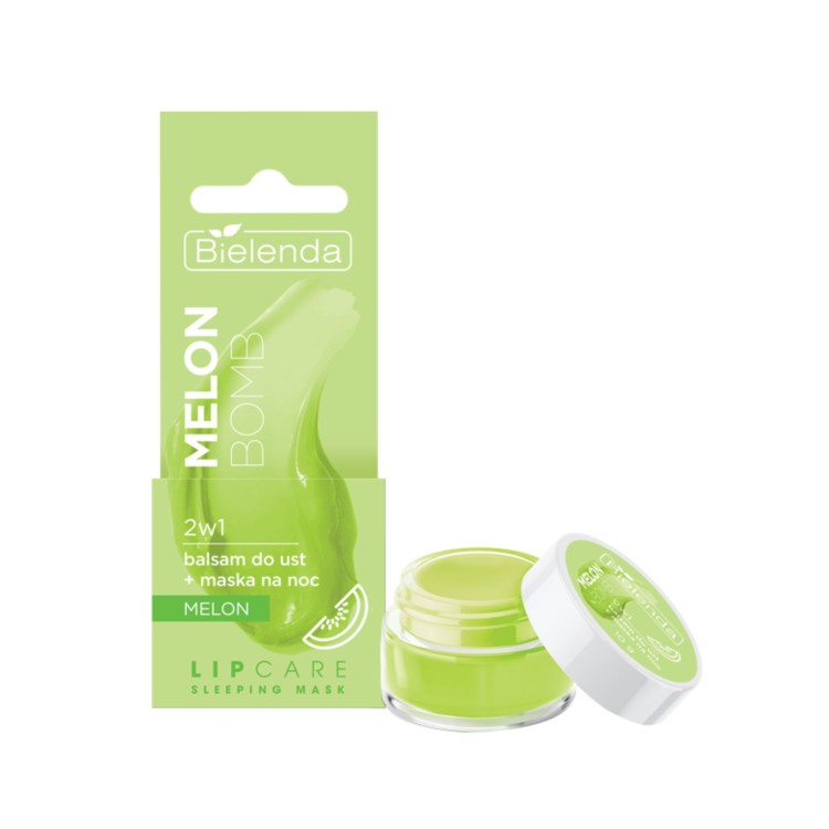 BIELENDA LIP CARE SLEEPING MASK LIP BALM NIGHT MASK MELON BOMB 2IN1 10G