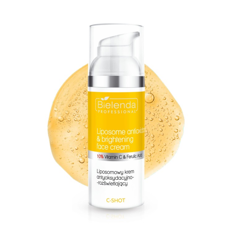 BIELENDA PROFESSIONAL C - SHOT Liposomal Antioxidant-Brightening Cream 10% Vitamin C and Ferulic Acid 50 ml