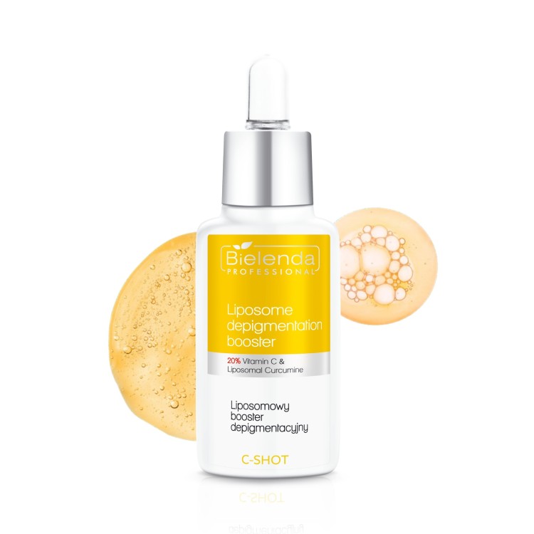 BIELENDA PROFESSIONAL C - SHOT Liposomal depigmentation booster 20% Vitamin C and Liposomal Curcumin 30 ml