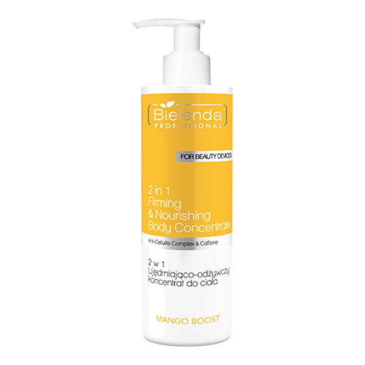 BIELENDA PROFESSIONAL MANGO BOOST 2 in 1 Firming and nourishing body concentrate, 450 ml