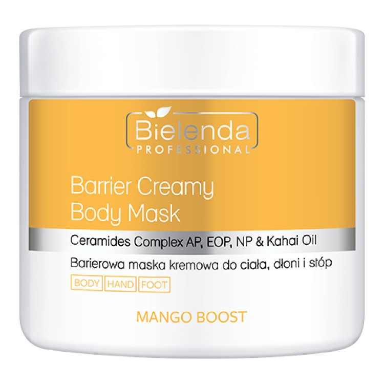 BIELENDA PROFESSIONAL MANGO BOOST Barrier cream mask for body, hands and feet, 600g