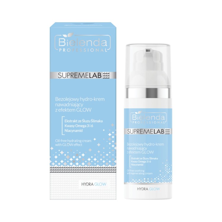 SUPREMELAB Hydra Glow Oil-free GLOW effect hydrating hydro-cream with niacinamide 50 ml