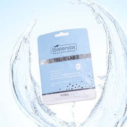 SUPREMELAB HYDRA GLOW Soothing and moisturizing mask with polyglutamic acid and snail slime extract 1pcs