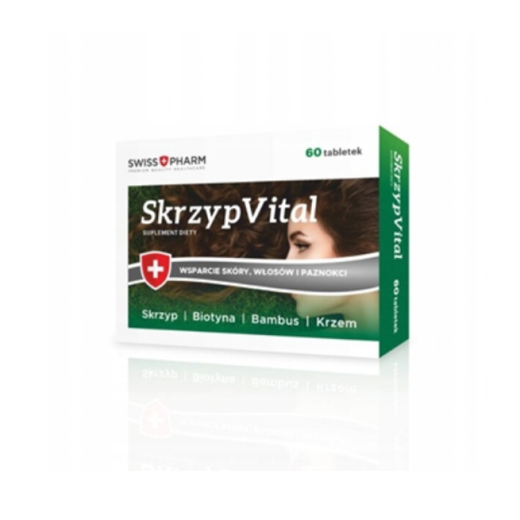 ERBAFARM Skrzypbella Horsetail + Biotin + Bamboo Supplement 60 tablets