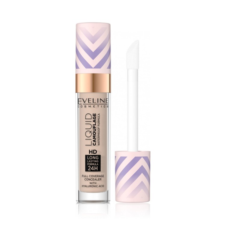 EVELINE LIQUID CAMOUFLAGE WATERPROOF CONCEALER 05 LIGHT SAND 7,5ml