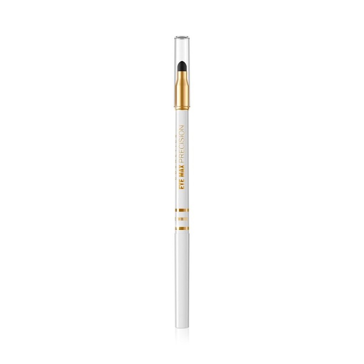 EVELINE EYE MAX PRECISION-AUTOMATIC EYE PENCIL WITH SPONGE WHITE