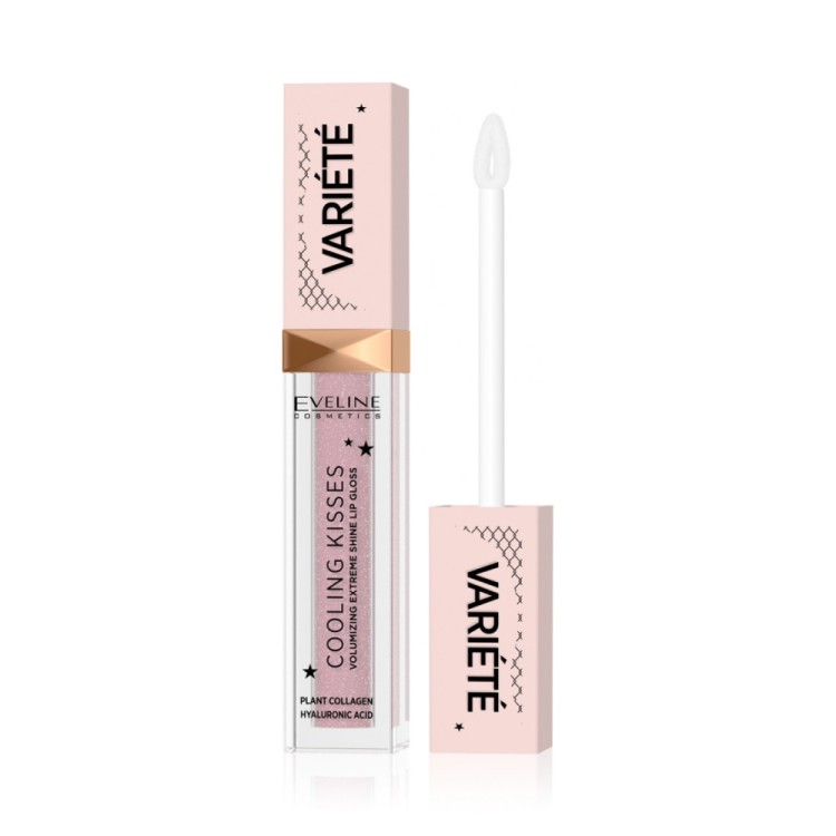 EVELINE VARIETE COOLING KISSES LIP GLOSS NO 02 6,8ml