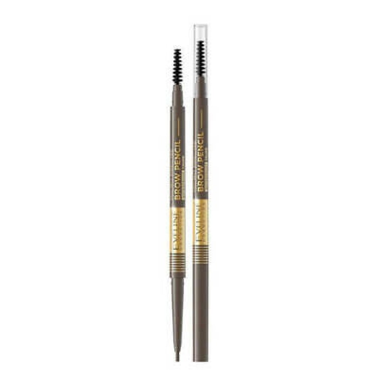 EVELINE MICRO PRECISE BROW PENCIL Ultra-precise eyebrow pencil 01 TAUPE