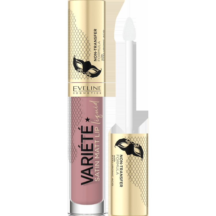 EVELINE VARIETE Liquid lipstick with hyaluronic acid 02