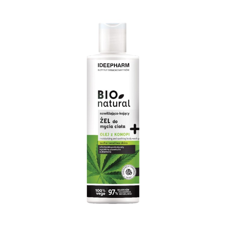 FARMONA IDEEPHARM bioNatural Body Wash Moisturizing and Soothing 400ml EXP:09.2024