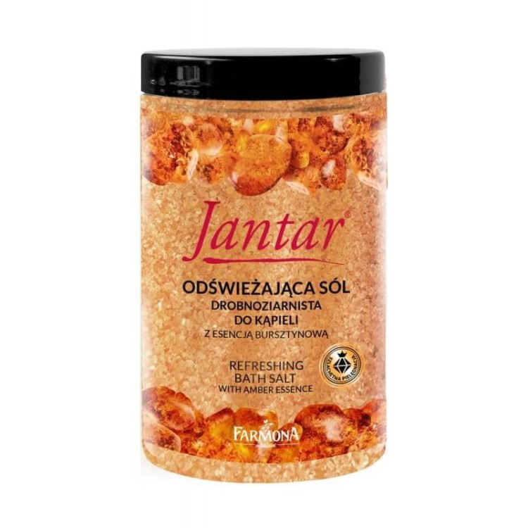 FARMONA JANTAR Refreshing bath salt with amber essence 500g