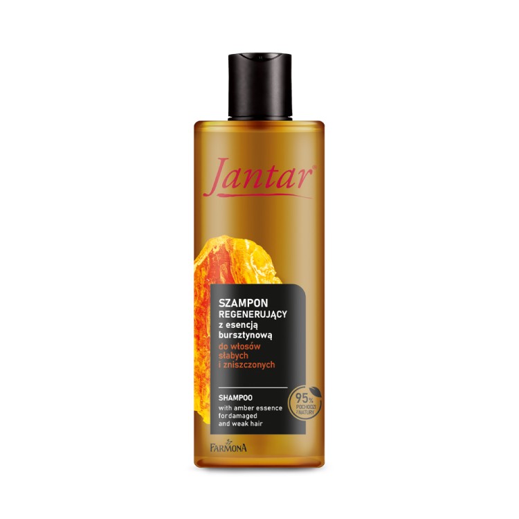 FARMONA JANTAR new regenerating shampoo with amber essence for weak and damaged hair 300ml