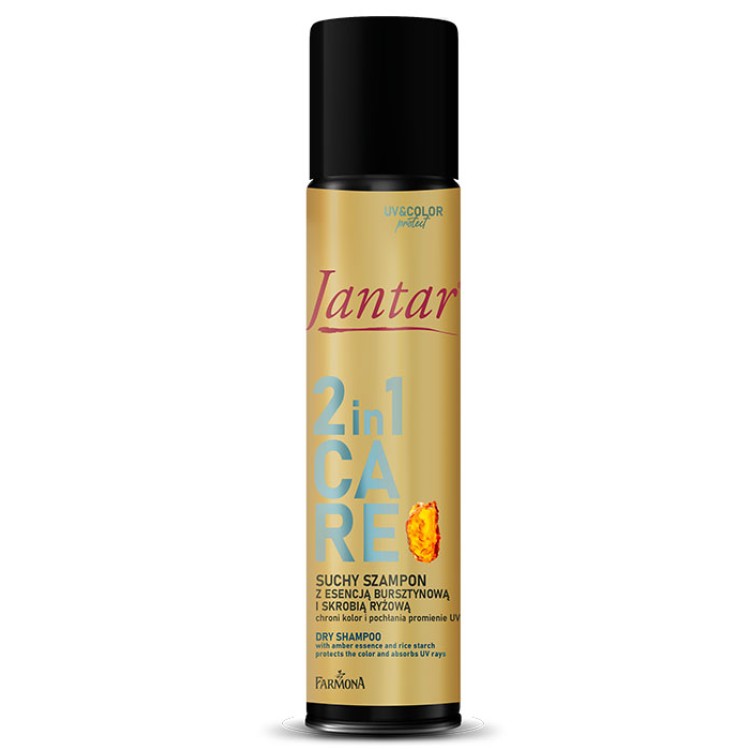 Famona JANTAR Dry shampoo 2 in 1 for normal and dyed hair 180ml