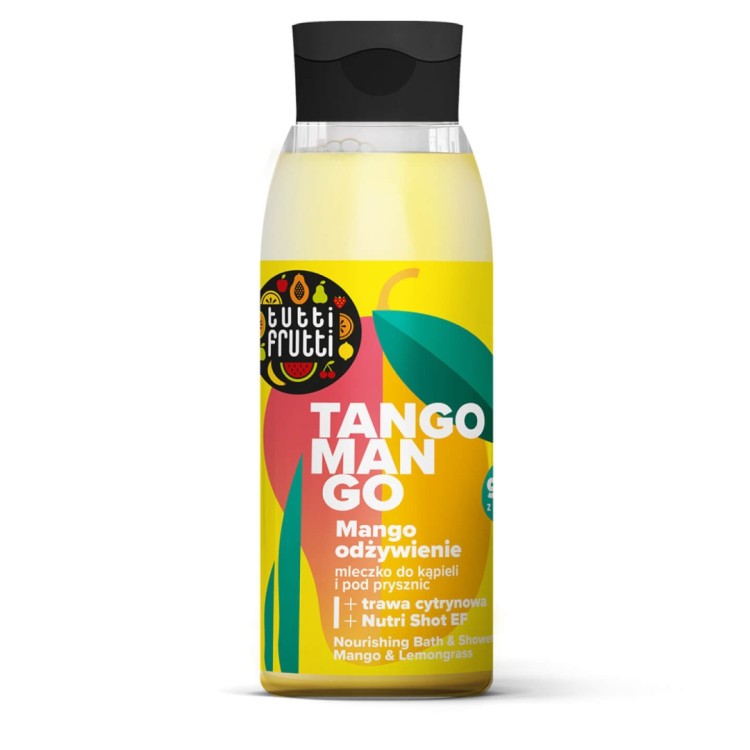 FARMONA TUTTI FRUTTI Nourishing bath and shower milk Mango and lemon grass 400ml