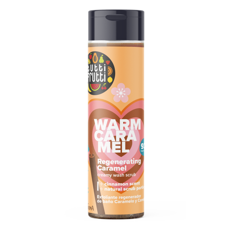 TUTTI FRUTTI Regenerating Creamy Caramel & Cinnamon Cleansing Scrub 200ml