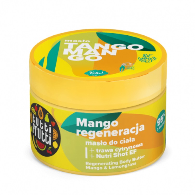 FARMONA TUTTI FRUTTI REGENERATING BODY BUTTER MANGO AND LEMON GRASS 200ml