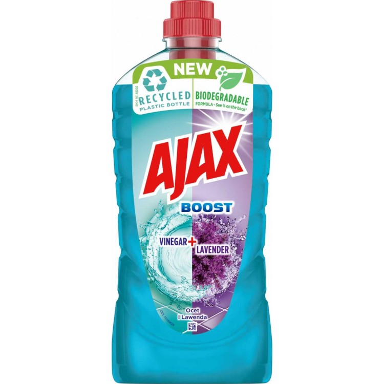 AJAX BOOST VINEGAR & LAVENDER 1L