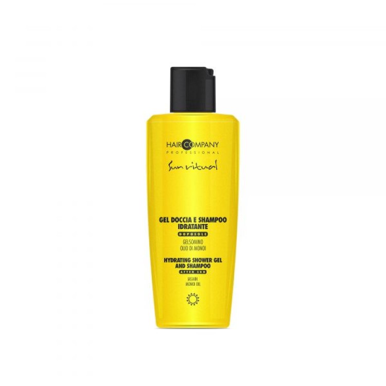 Hair Company SUN RITUAL MOISTURIZING SHOWER GEL AND SHAMPOO 250ml