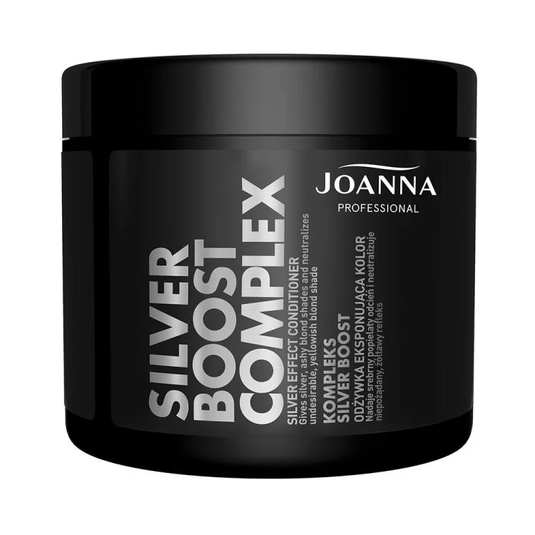 Joanna PROFESSIONAL SILVER BOOST COMPLEX Conditioner showing silver ...