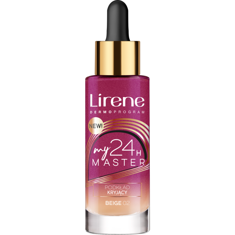 Lirene MY MASTER Covering Foundation BEIGE 02 30ml