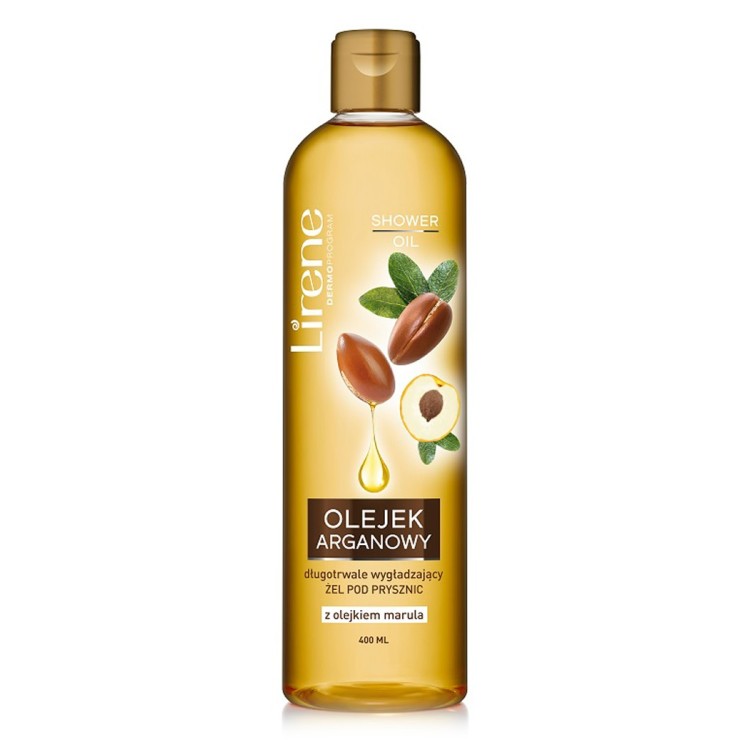 LIRENE SHOWER GEL WITH ARGAN AND MARULA OILS 400ml