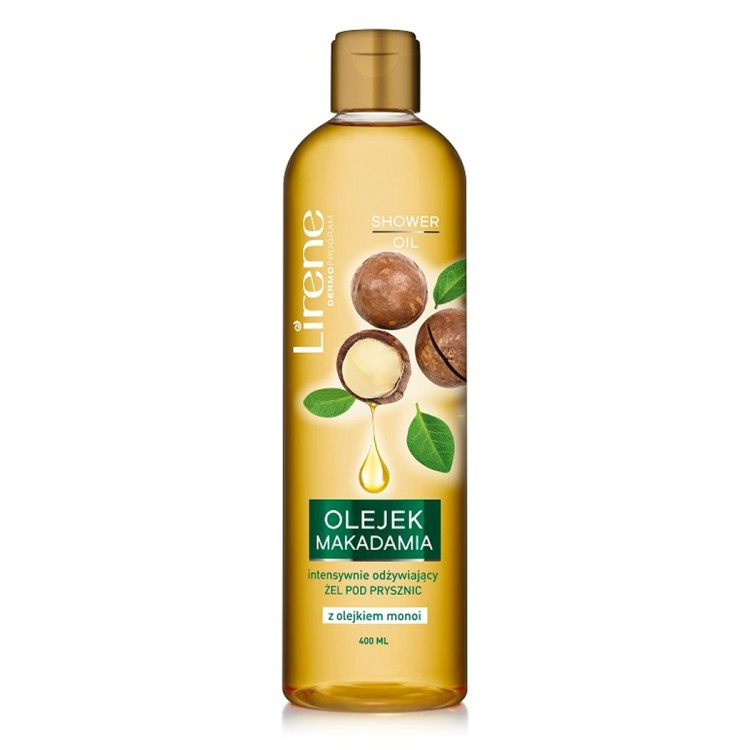 LIRENE SHOWER GEL WITH MACADAMIA AND MONOI OILS 400ml